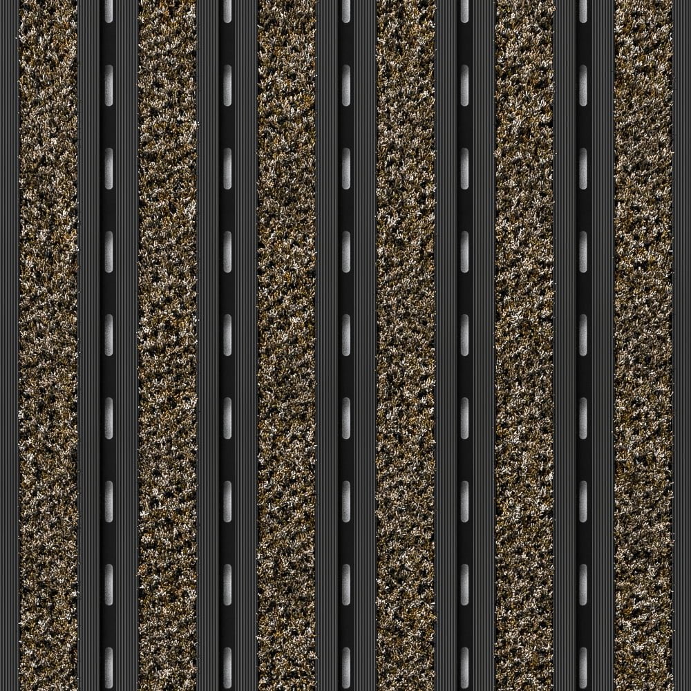 Brown Alba ECONYL® with Black Anodised Rails (Open Construction)